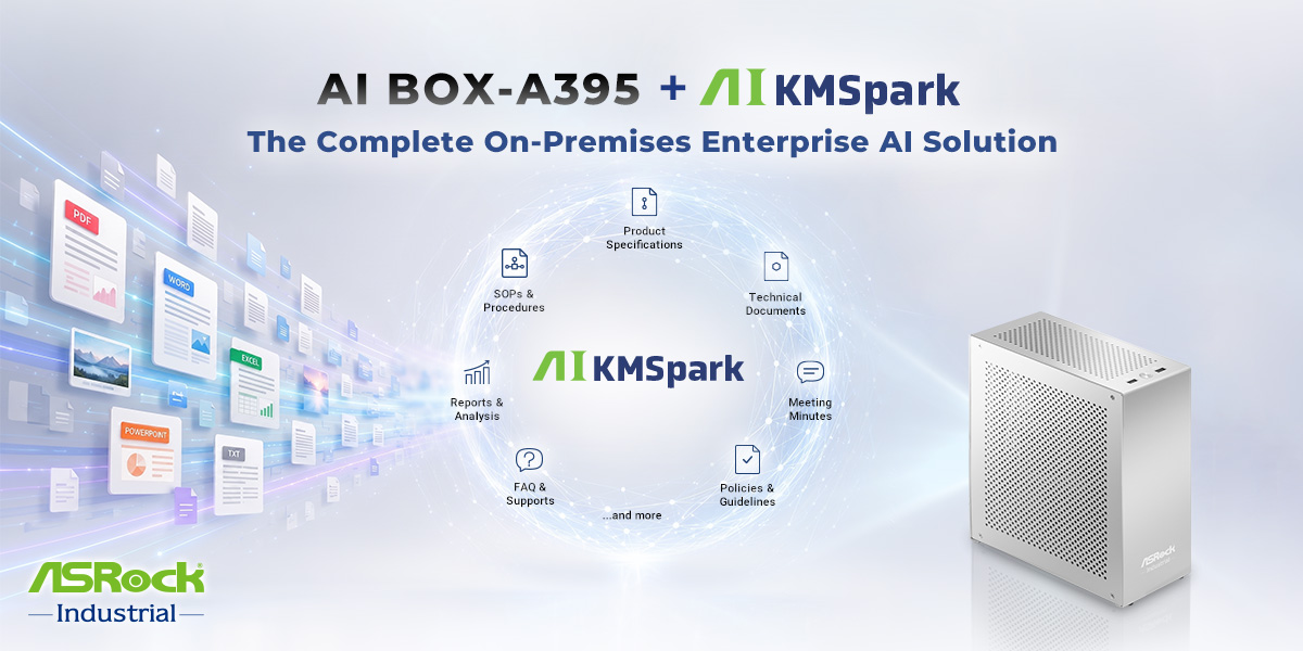 AI BOX-A395 with AiKMSpark: Put Your Enterprise Knowledge to Work