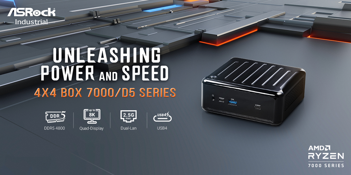 Mini PCs, Powered by AMD Ryzen™ Embedded