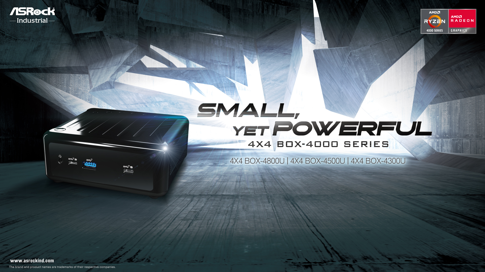 ASRock Industrial launches 4X4 BOX Mini-PC with Ryzen 7000U (Zen3