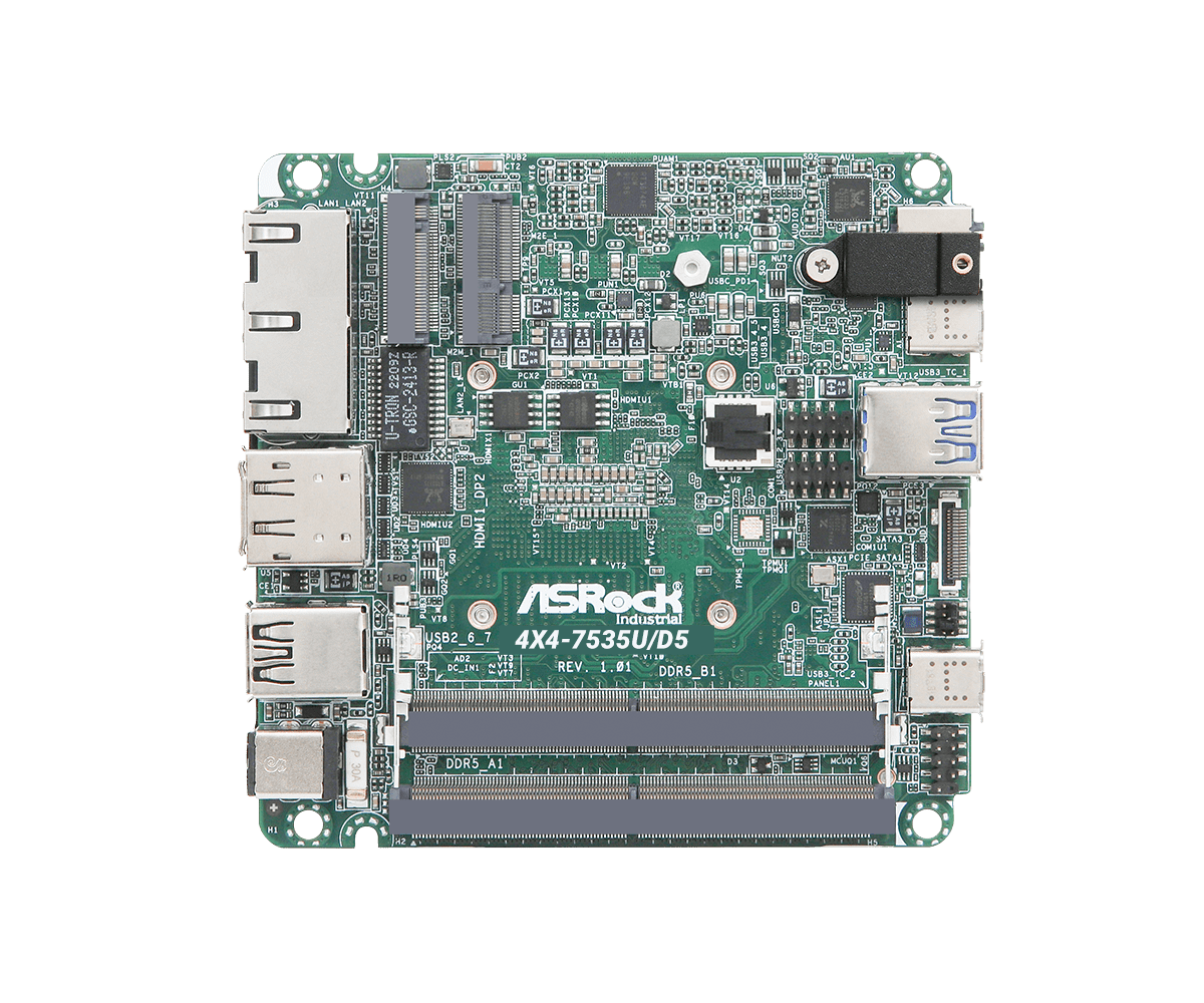 Ryzen 4000 Asrock 4x4 Box Ryzen 4x4 ASRock Industrial 4X4-7535U/D5