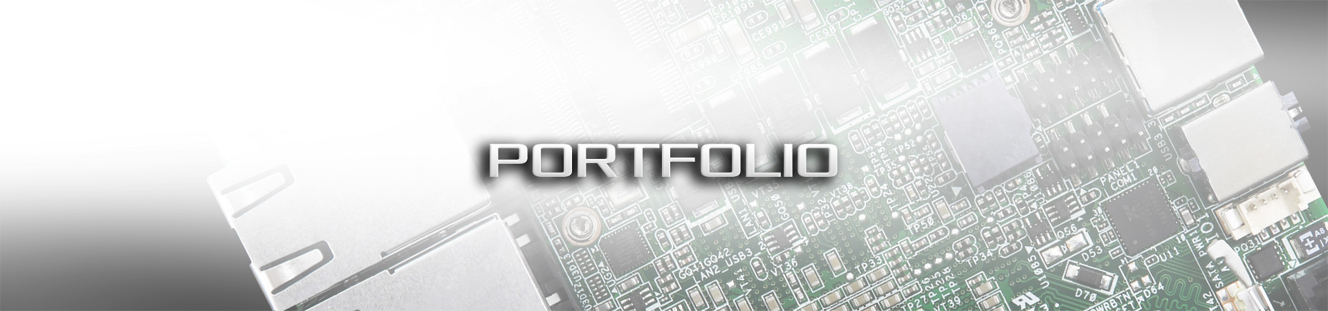 portfolio banner